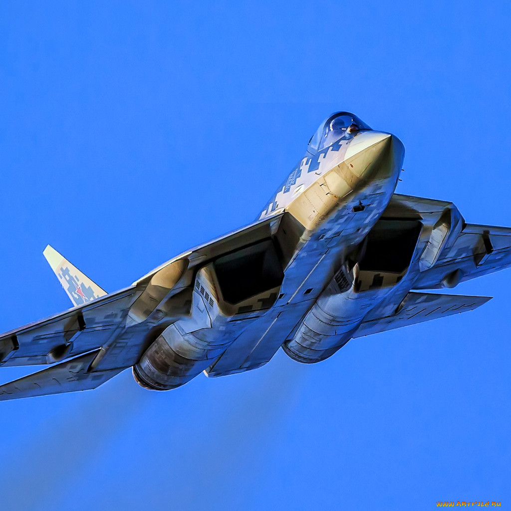 Обои Cу-57 Авиация Боевые самолёты, обои для рабочего стола, фотографии  cу-57, авиация, боевые самолёты, су-57, голубое, небо, пак, фа, реактивные,  истребители, felon, ввс, россии, т-50 Обои для рабочего стола, скачать обои  картинки